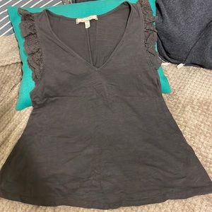 Anthropologie Eli + Ali Navy Shirt